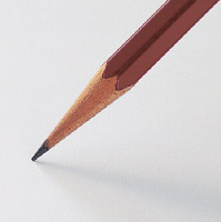 高度テストを行う際の鉛筆の写真