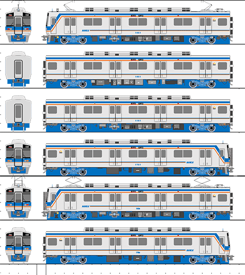 １０００系関空行