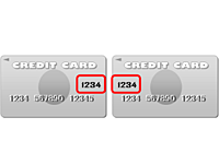 アメリカンエキスプレスの場合のセキュリティコード